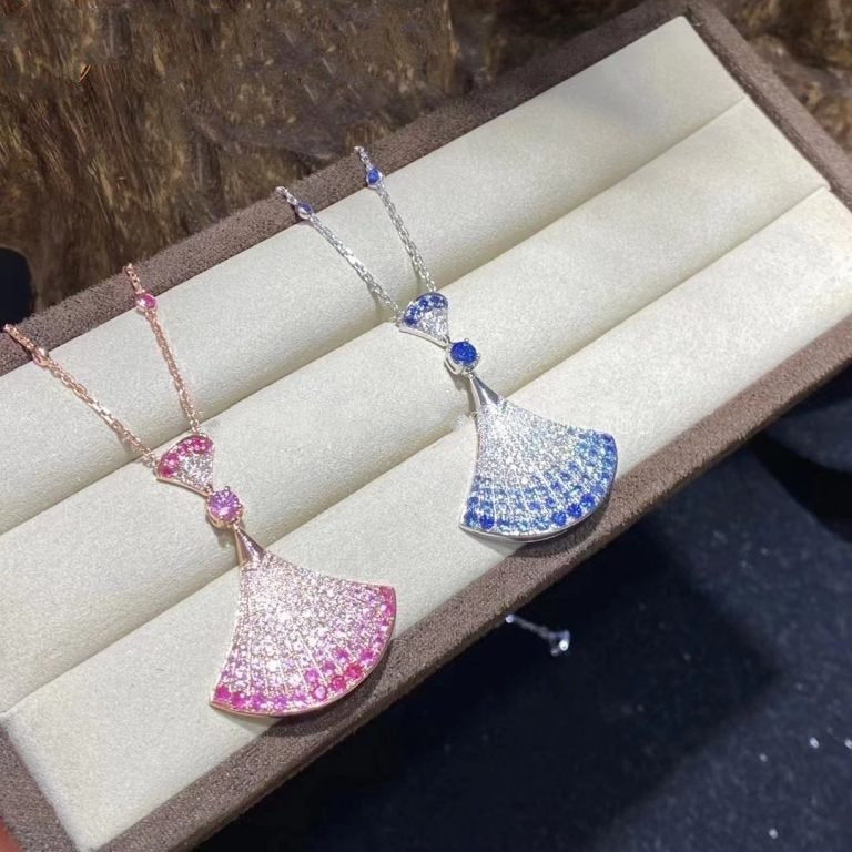 [Polaidi Jewelry]DREAM NECKLACE AGATE SILVER DIAMOND