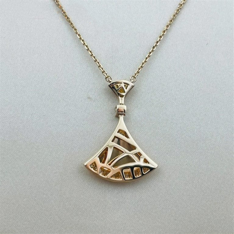[Polaidi Jewelry]DREAM NECKLACE PINK GOLD DIAMOND