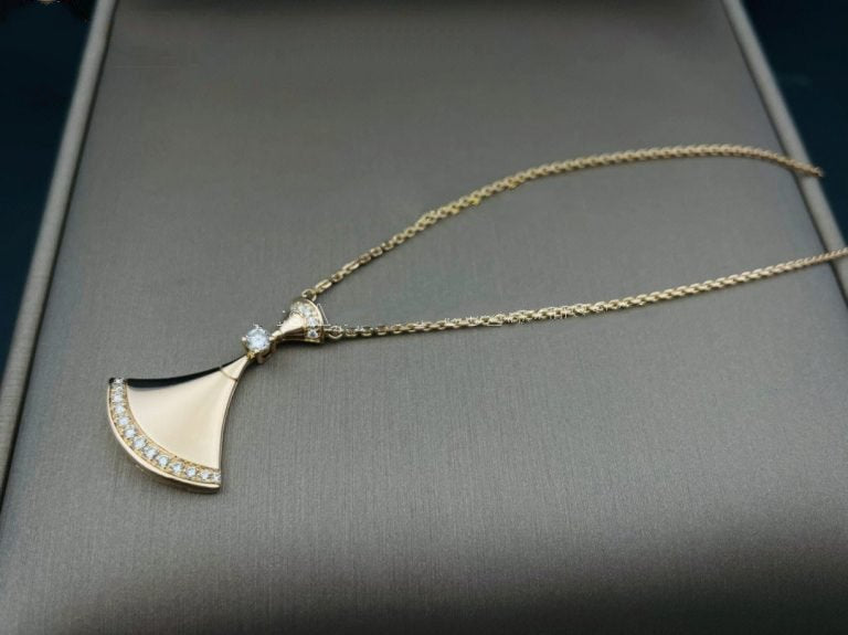 [Polaidi Jewelry]DREAM NECKLACE PINK GOLD DIAMOND