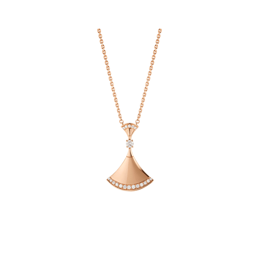 [Polaidi Jewelry]DREAM NECKLACE PINK GOLD DIAMOND