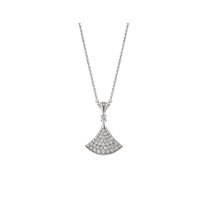 [Polaidi Jewelry]DREAM NECKLACE SILVER FULL DIAMOND
