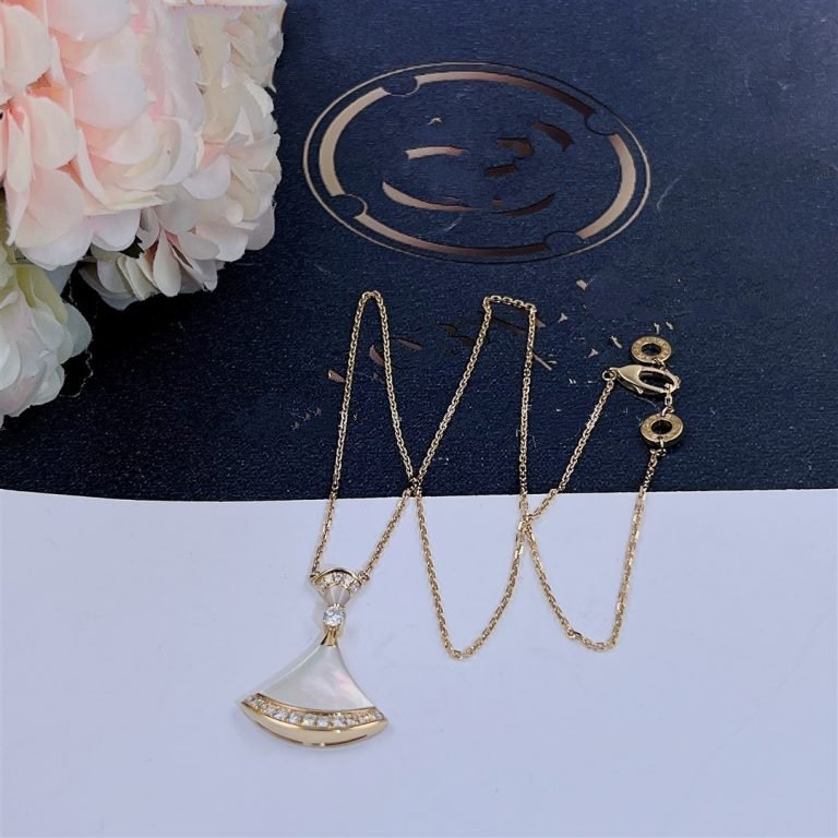 [Polaidi Jewelry]DREAM NECKLACE MOP GOLD DIAMOND