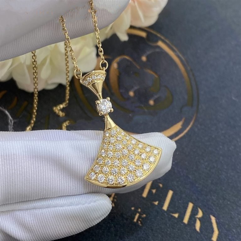 [Polaidi Jewelry]DREAM NECKLACE GOLD FULL DIAMOND