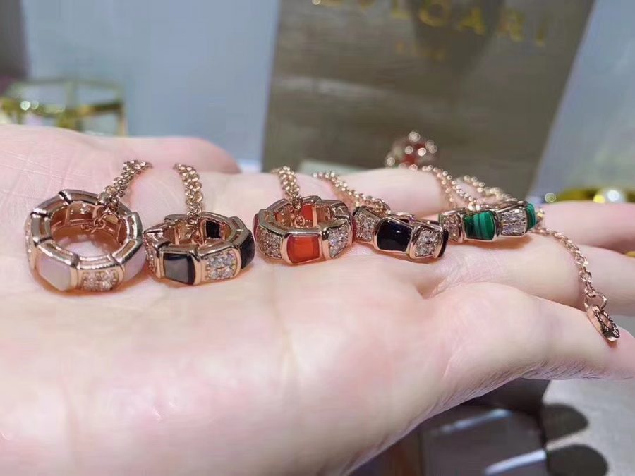 [Polaidi Jewelry]SERPENTI PEDANT DIAMOND NECKLACE