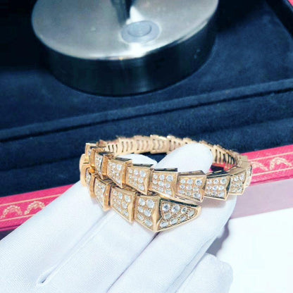 [Polaidi Jewelry]SERPENTI BRACELET 8MM GOLD DIAMOND