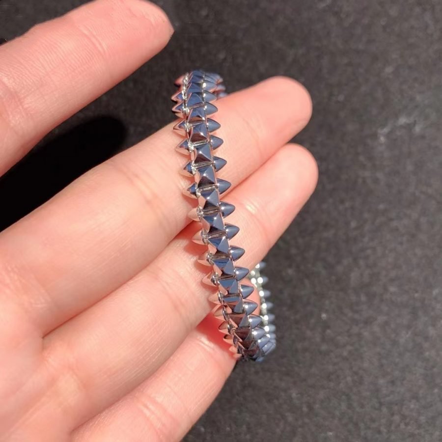 [：Polaidi Jewelry]CLASH SILVER BRACELET