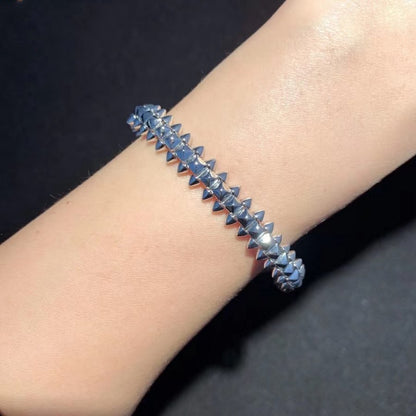 [：Polaidi Jewelry]CLASH SILVER BRACELET