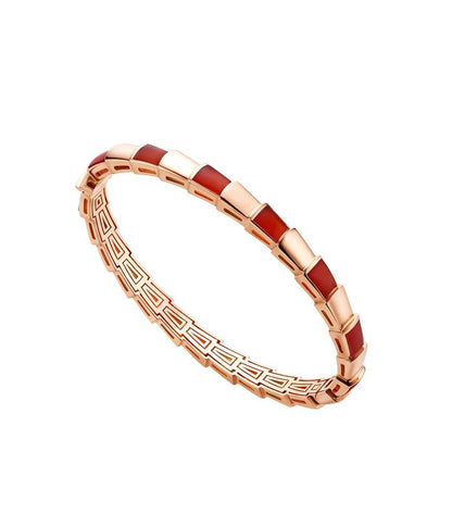 [Polaidi Jewelry]SERPENTI BRACELET PINK GOLD RUBELLITE