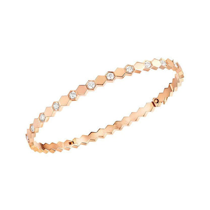[：Polaidi Jewelry]BEE LOVE シルバー ダイヤモンド ブレスレット