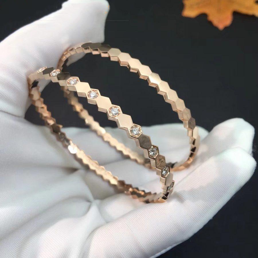 [：Polaidi Jewelry]BEE LOVE シルバー ダイヤモンド ブレスレット
