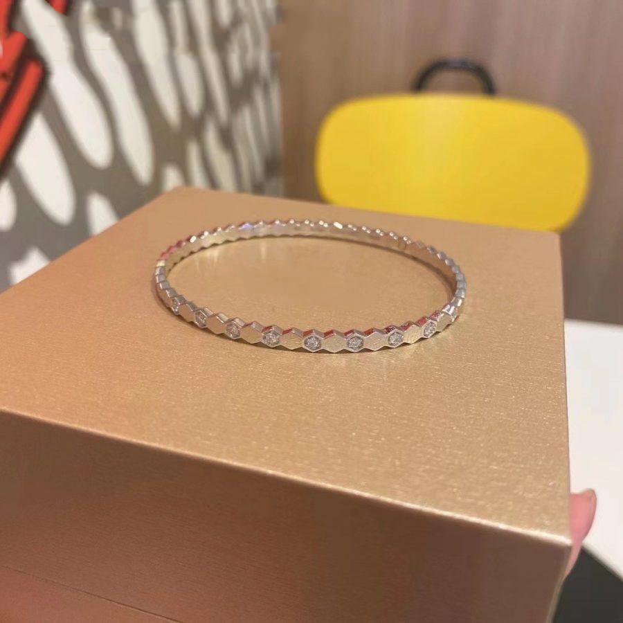 [：Polaidi Jewelry]BEE LOVE シルバー ダイヤモンド ブレスレット