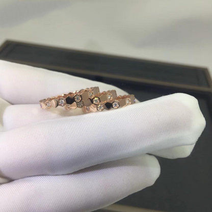 [：Polaidi Jewelry]BEE LOVE RING PINK GOLD DIAMOND