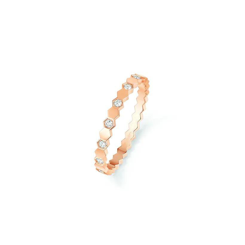 [Polaidi Jewelry]BEE LOVE RING PINK GOLD DIAMOND