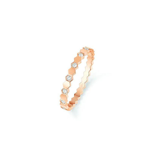 [Polaidi Jewelry]BEE LOVE RING PINK GOLD DIAMOND
