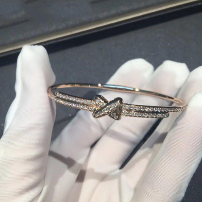 [：Polaidi Jewelry]JEUX DE BRACELET ダイヤモンド ピンクゴールド