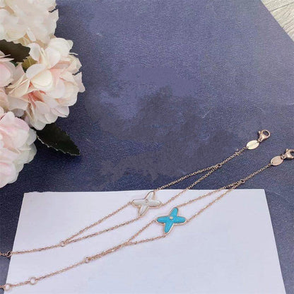 [：Polaidi Jewelry]JEUX ブレスレット ターコイズ ピンクゴールド 1ダイヤモンド