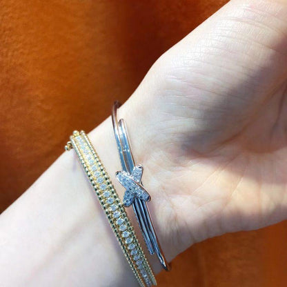 [Polaidi Jewelry]JEUX DE BRACELET SILVER DIAMONDS