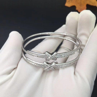 [Polaidi Jewelry]JEUX DE BRACELET DIAMONDS SILVER