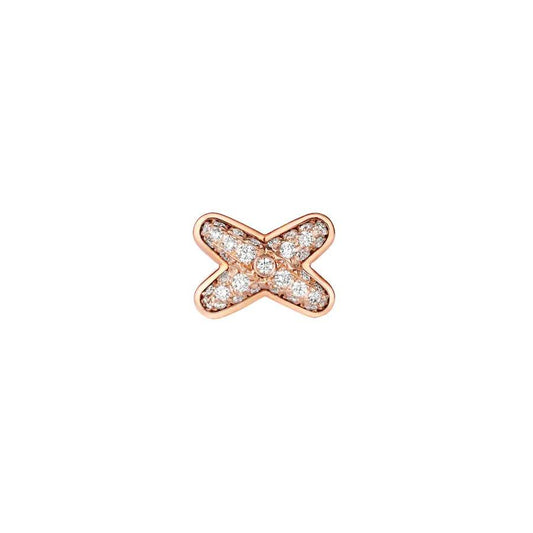 [：Polaidi Jewelry]JEUX DE PINK GOLD DIAMOND EARRINGS
