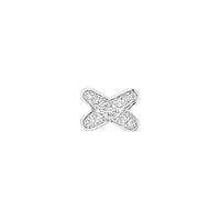 [Polaidi Jewelry ]JEUX DE SILVER DIAMOND EARRINGS