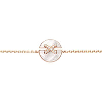 [Polaidi Jewelry ]JEUX DE BRACELET MOP PINK GOLD DIAMONDS