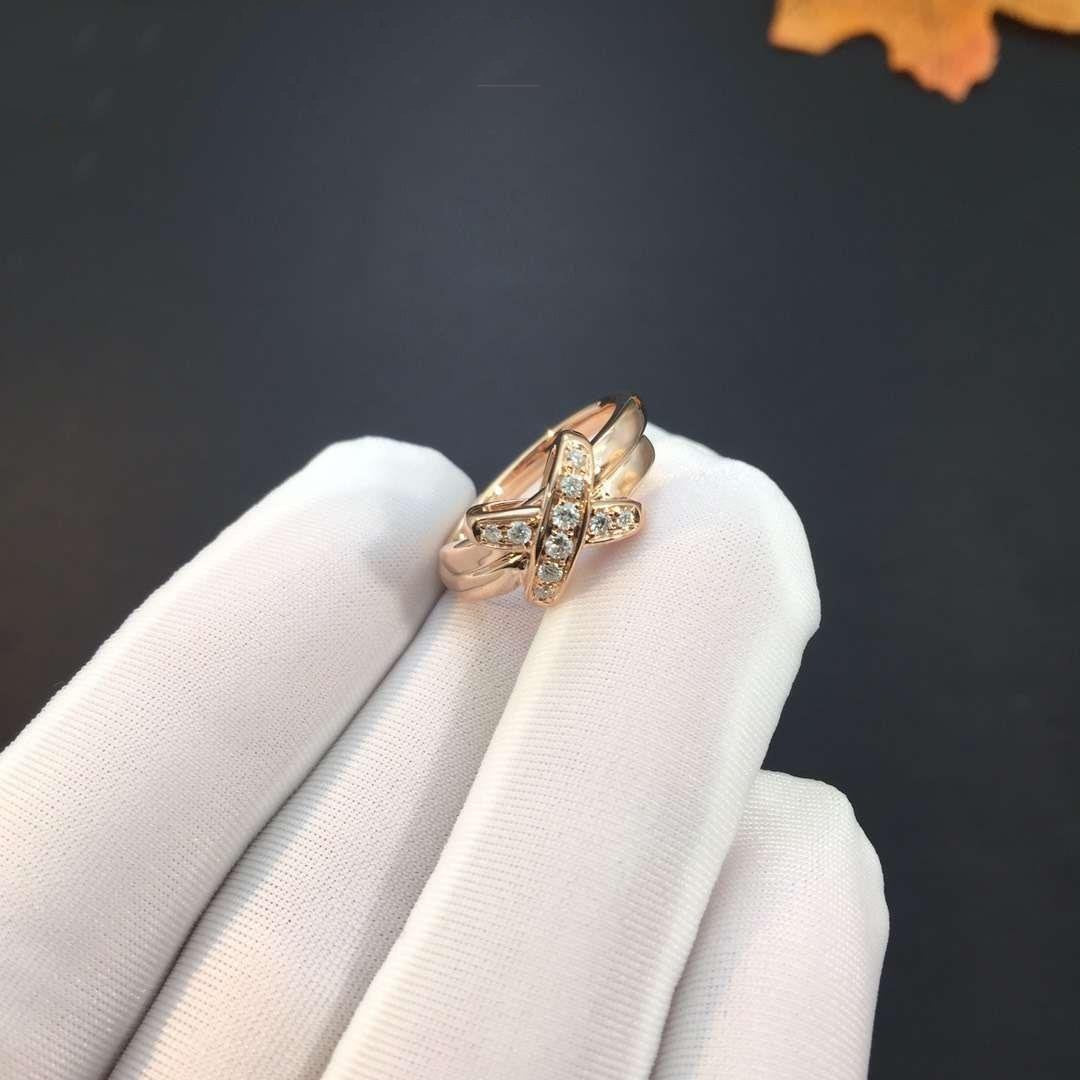 [Polaidi Jewelry]JEUX DE PINK GOLD DIAMOND RING