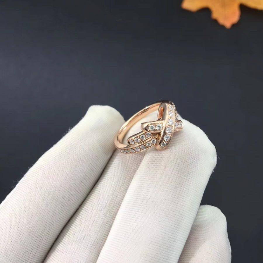 [Polaidi Jewelry]JEUX DE RING PINK GOLD DIAMOND