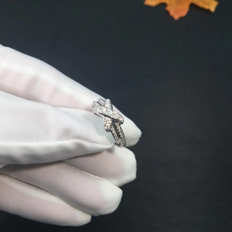 [Polaidi Jewelry]JEUX DE SILVER DIAMOND RING