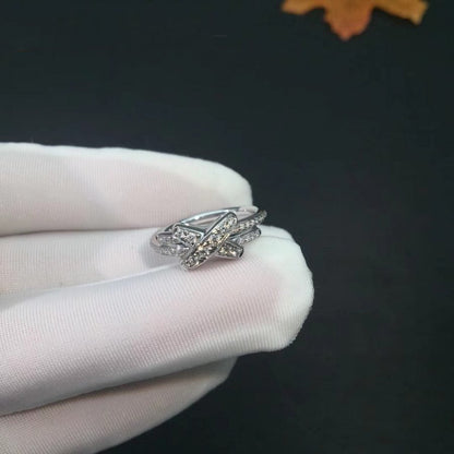[Polaidi Jewelry]JEUX DE SILVER DIAMOND RING