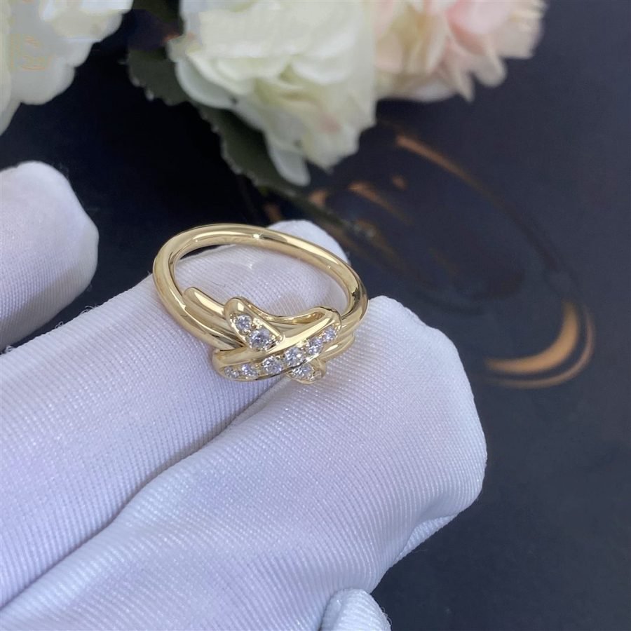 [：Polaidi Jewelry]JEUX DE GOLD DIAMOND RING