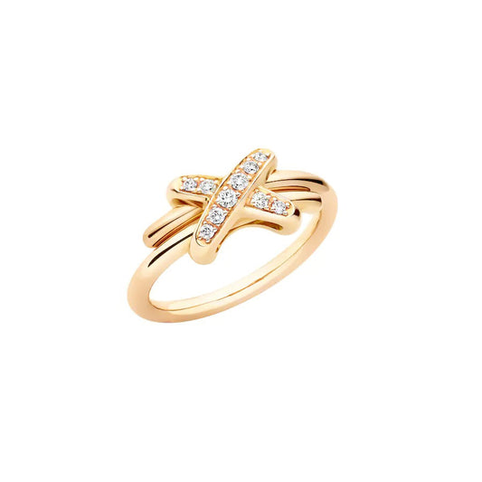 [：Polaidi Jewelry]JEUX DE GOLD DIAMOND RING