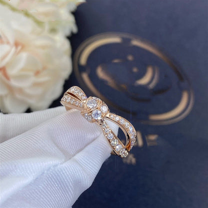 [Polaidi Jewelry]LIENS PINK GOLD DIAMOND RING
