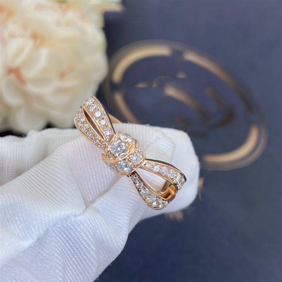 [：Polaidi Jewelry]LIENS PINK GOLD DIAMOND RING