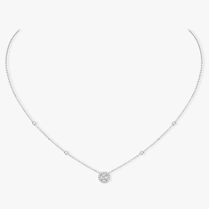 [Polaidi Jewelry]Diamond Necklace 0,20ct Brilliant Shape Joy
