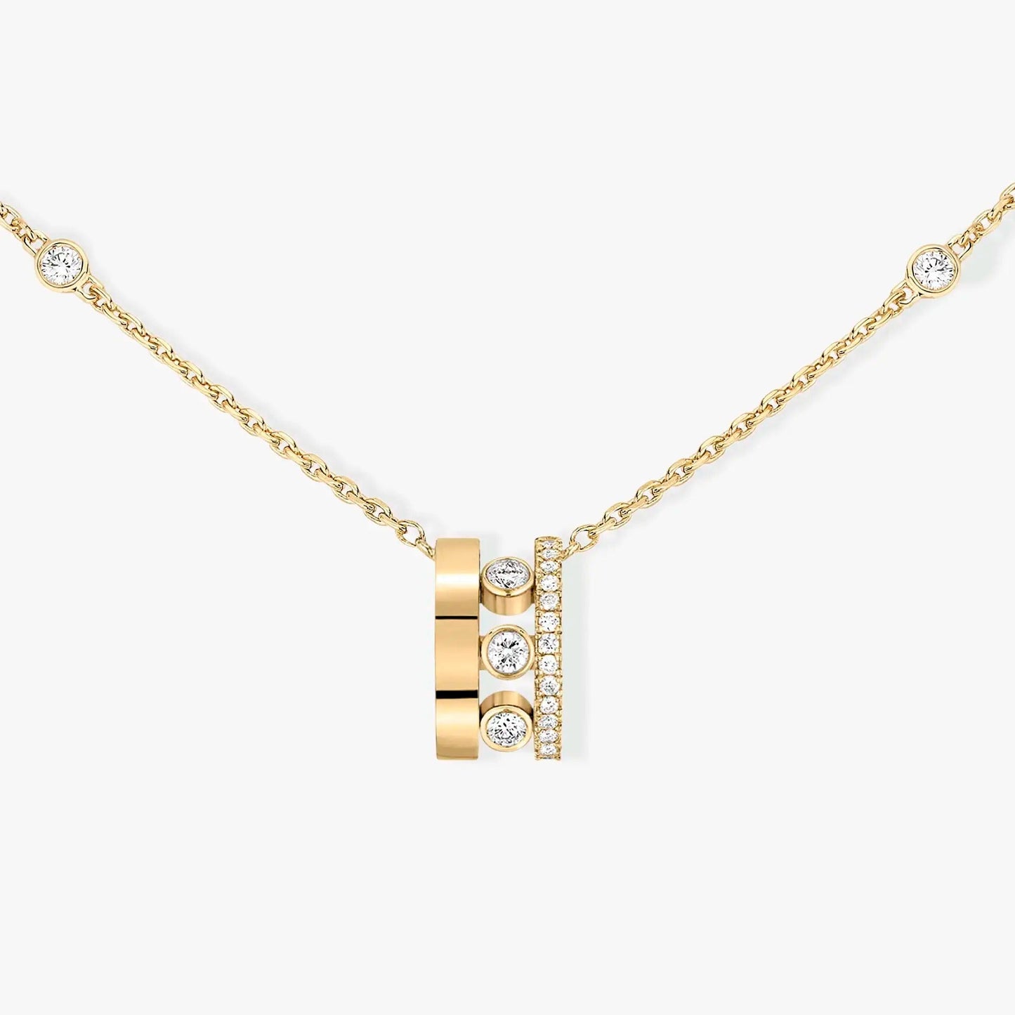 [Polaidi Jewelry]CHAIN MOVE ROMANE PEDAND NECKLACE