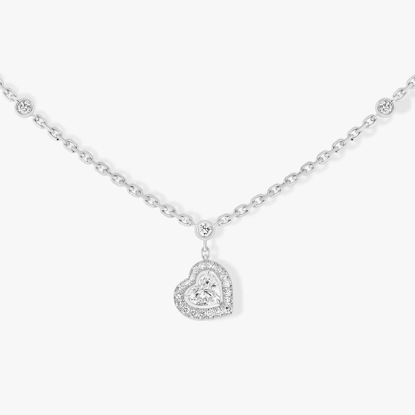 [Polaidi Jewelry]JOY HEART DIAMOND NECKLACE