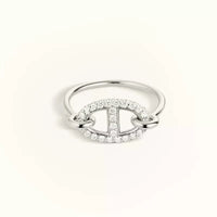 [Polaidi Jewelry ]RONDE SMALL SILVER DIAMOND RING