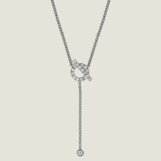 [：Polaidi Jewelry]FINESSE SILVER ダイヤモンド ネックレス