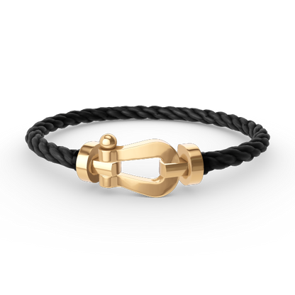[Polaidi Jewelry]FORCE LARGE HORSESHOE NO DIAMOND BRACELET GOLD