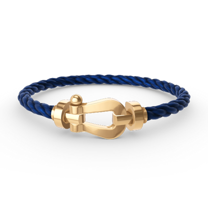 [Polaidi Jewelry]FORCE LARGE HORSESHOE NO DIAMOND BRACELET GOLD