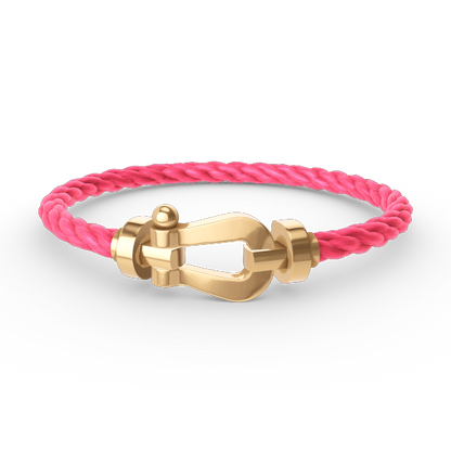 [Polaidi Jewelry]FORCE LARGE HORSESHOE NO DIAMOND BRACELET GOLD