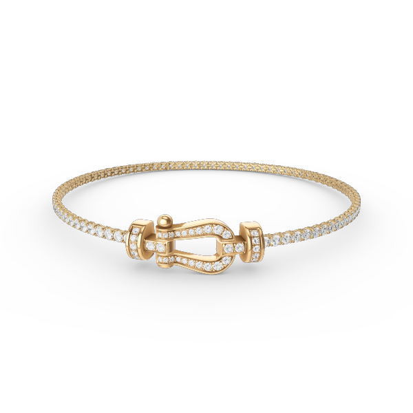 [Polaidi Jewelry]FORCE  HORSESHOE  DIAMOND TENNIS BRACELET