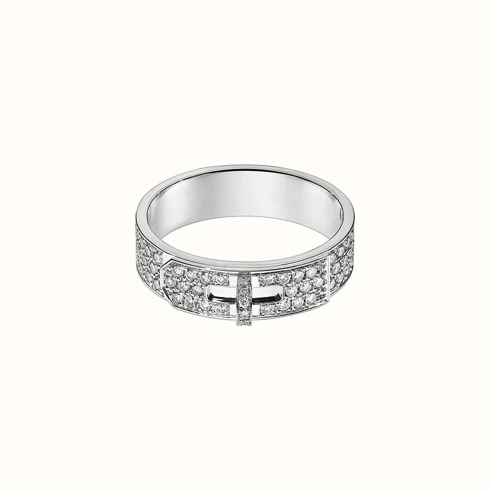 [：Polaidi Jewelry]KELLY SILVER DIAMOND RING