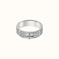 [Polaidi Jewelry ]KELLY SILVER DIAMOND RING