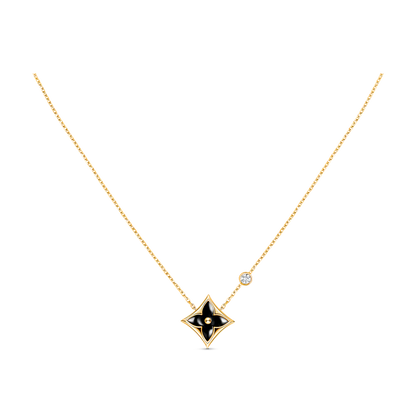 [Polaidi Jewelry]STAR BLACK MOP NECKLACE