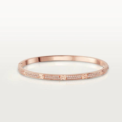 [：Polaidi Jewelry]LOVE BRACELET 3.65MM DIAMOND-PAVED