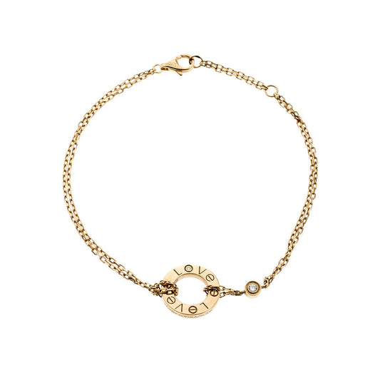 [Polaidi Jewelry]LOVE BRACELET 2 DIAMOND