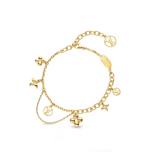 [Polaidi Jewelry]BLOOMING PINK GOLD MOP BRACELET