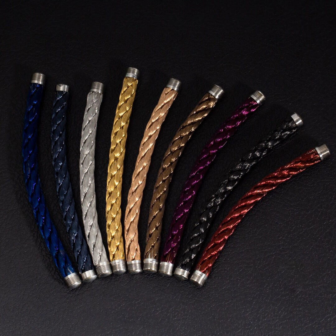 [Polaidi Jewelry]FORCE SERIES BRACELET CABLES 50 CHOICES (DIY SELECTION)