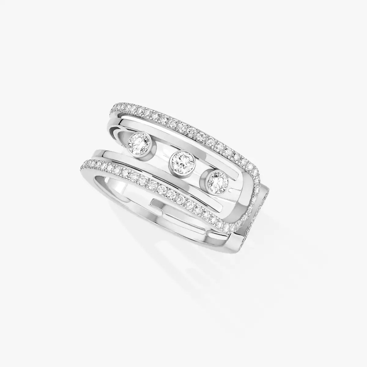 [Polaidi Jewelry]Move 10th Diamond Ring in Gold